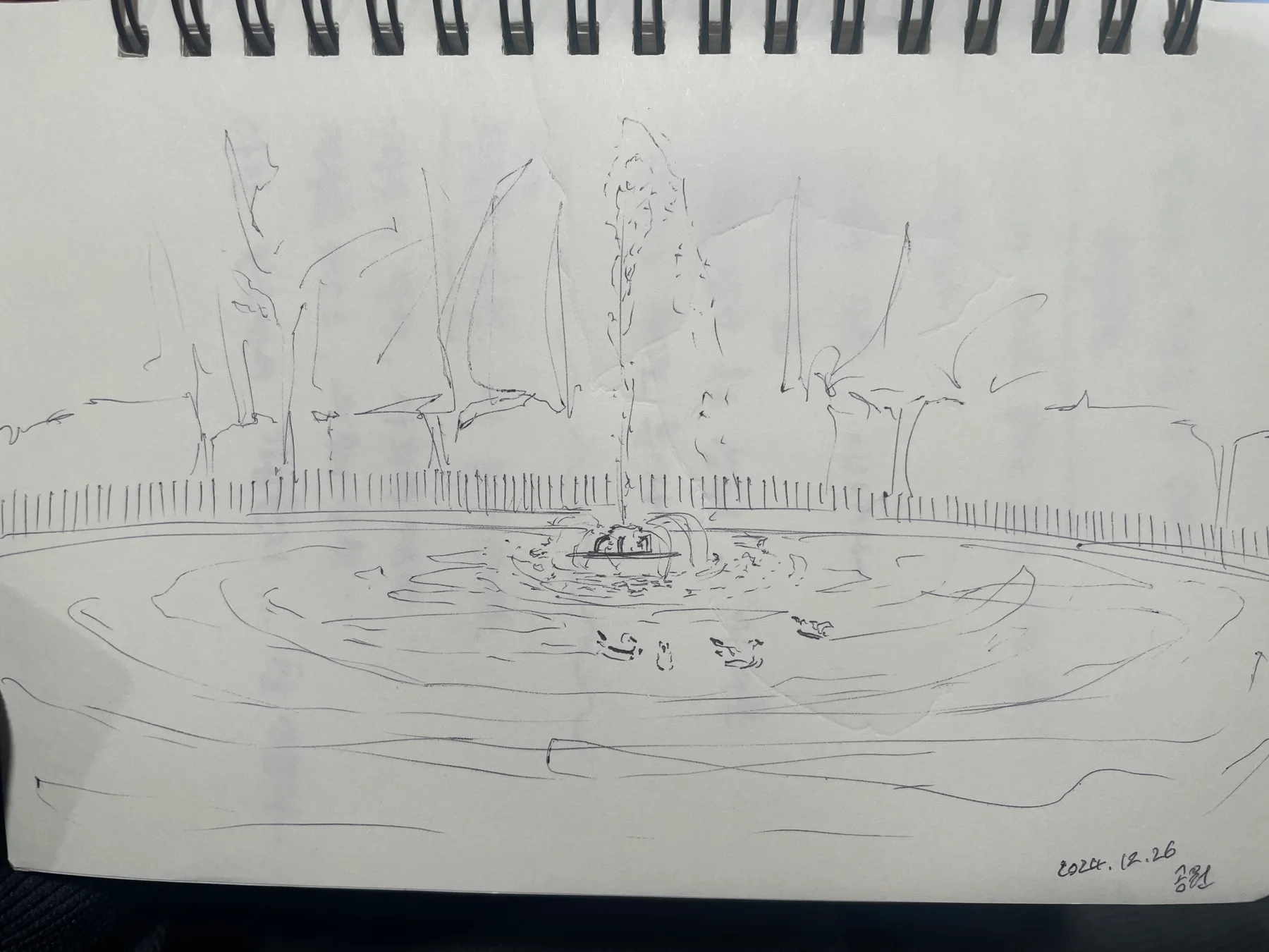 Fountain Sketch cover image