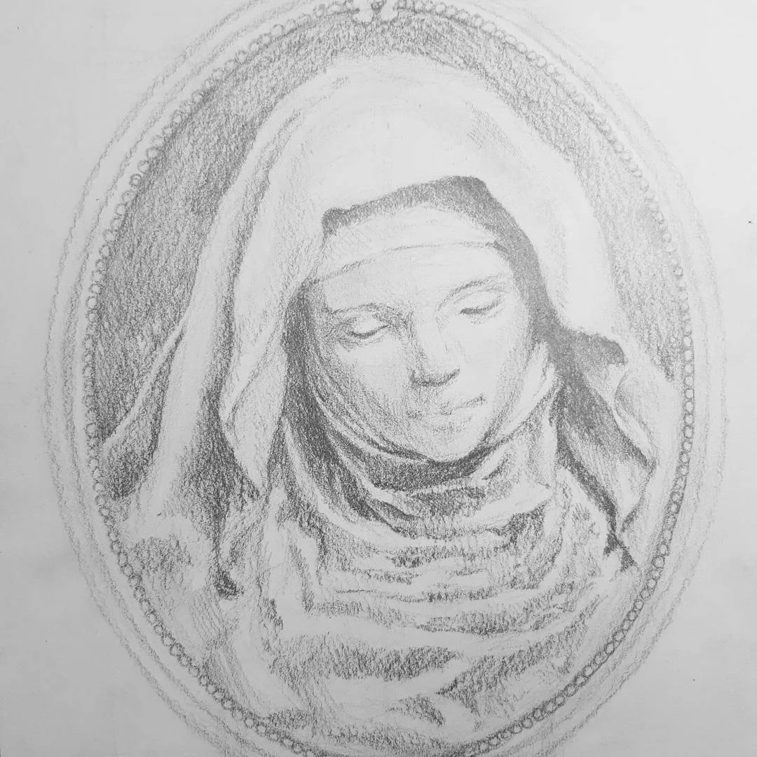 Madonna and Horse Studies 5