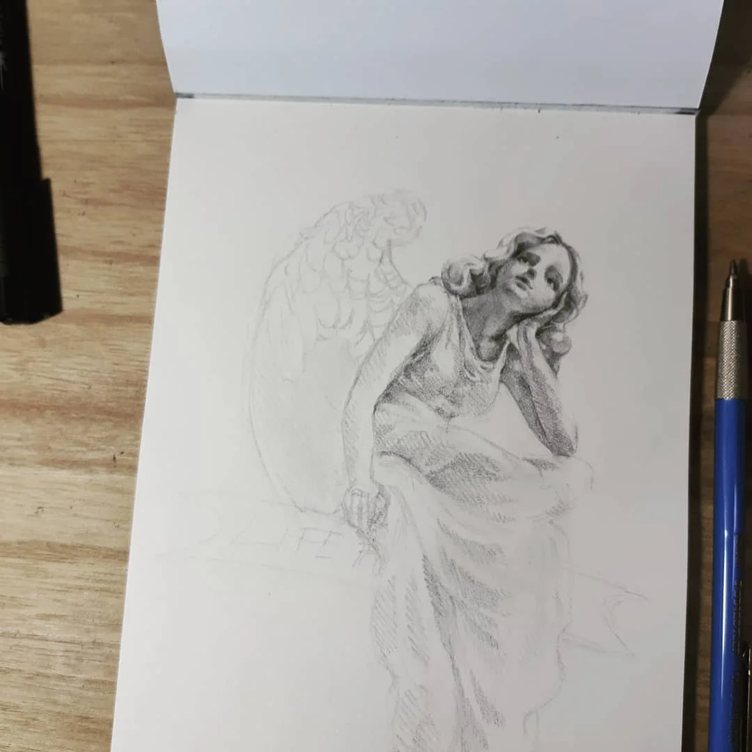 Angel Figure Studies 2
