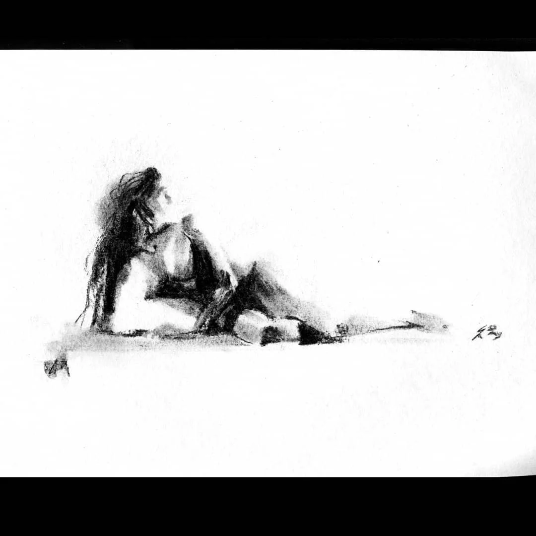 Reclining Figure Pair 2