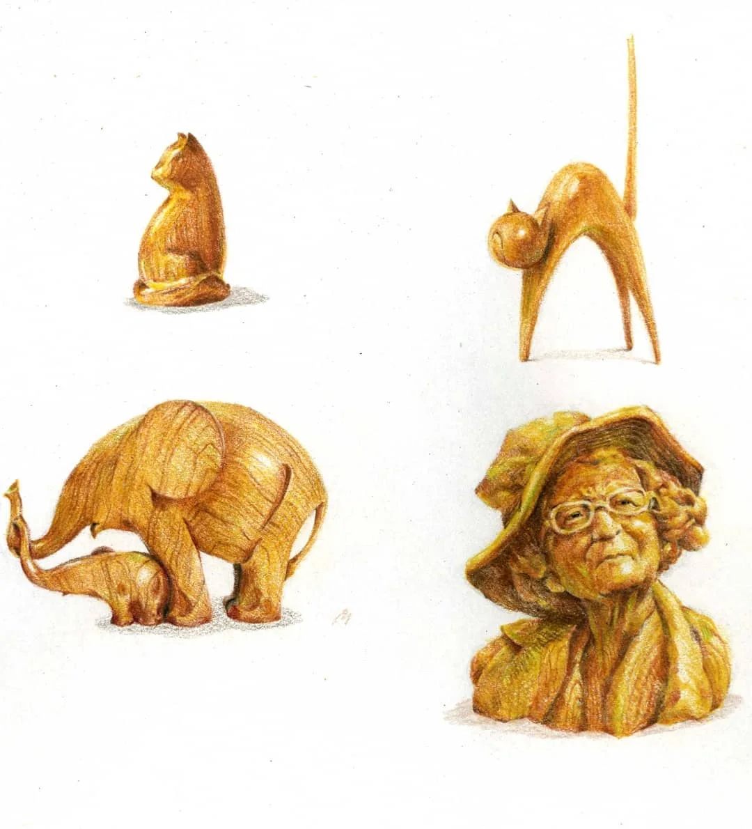 May Figure and Object Studies 2